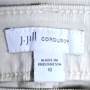 J Jill Courdory Pant size 12 Cream Color In EXCELLENT CONDITION